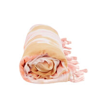 Kikoy de Algodón Estampado Acuarela Coral Kikoy de Algodón Estampado Acuarela Coral 1